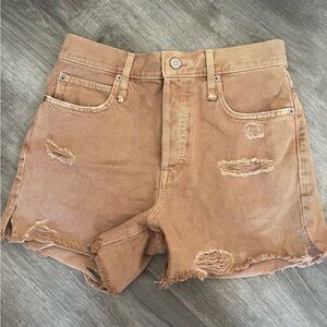 Free People denim shorts